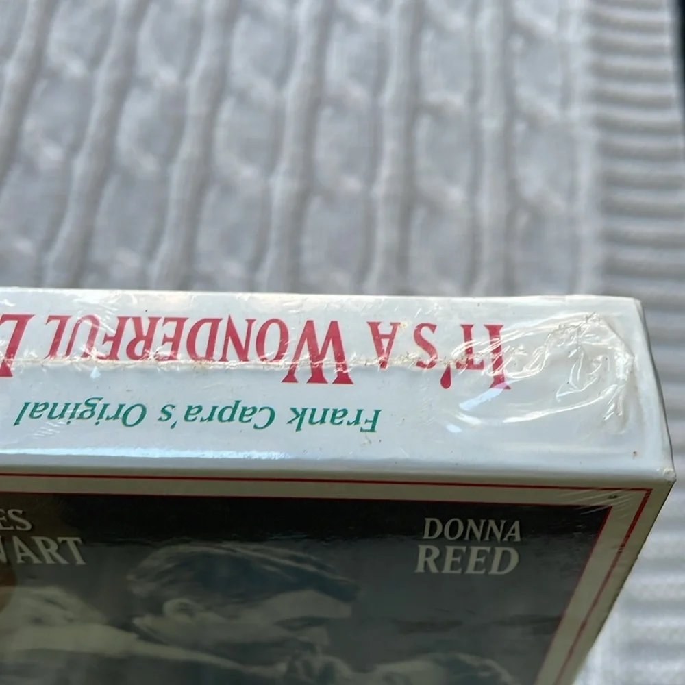 NEW unopened VHS “It’s A Wonderful Life” Frank Capra Jimmy Stewart Donna Reed
